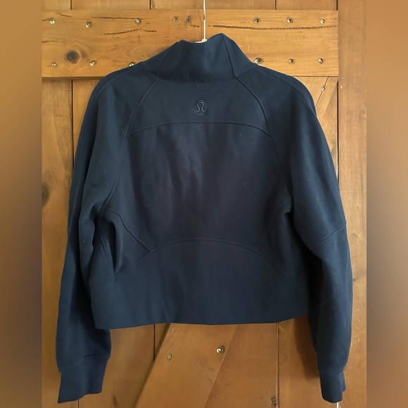 NWOT Lululemon Navy Scuba Half Zip Sz XS/S - Picture 3 of 7